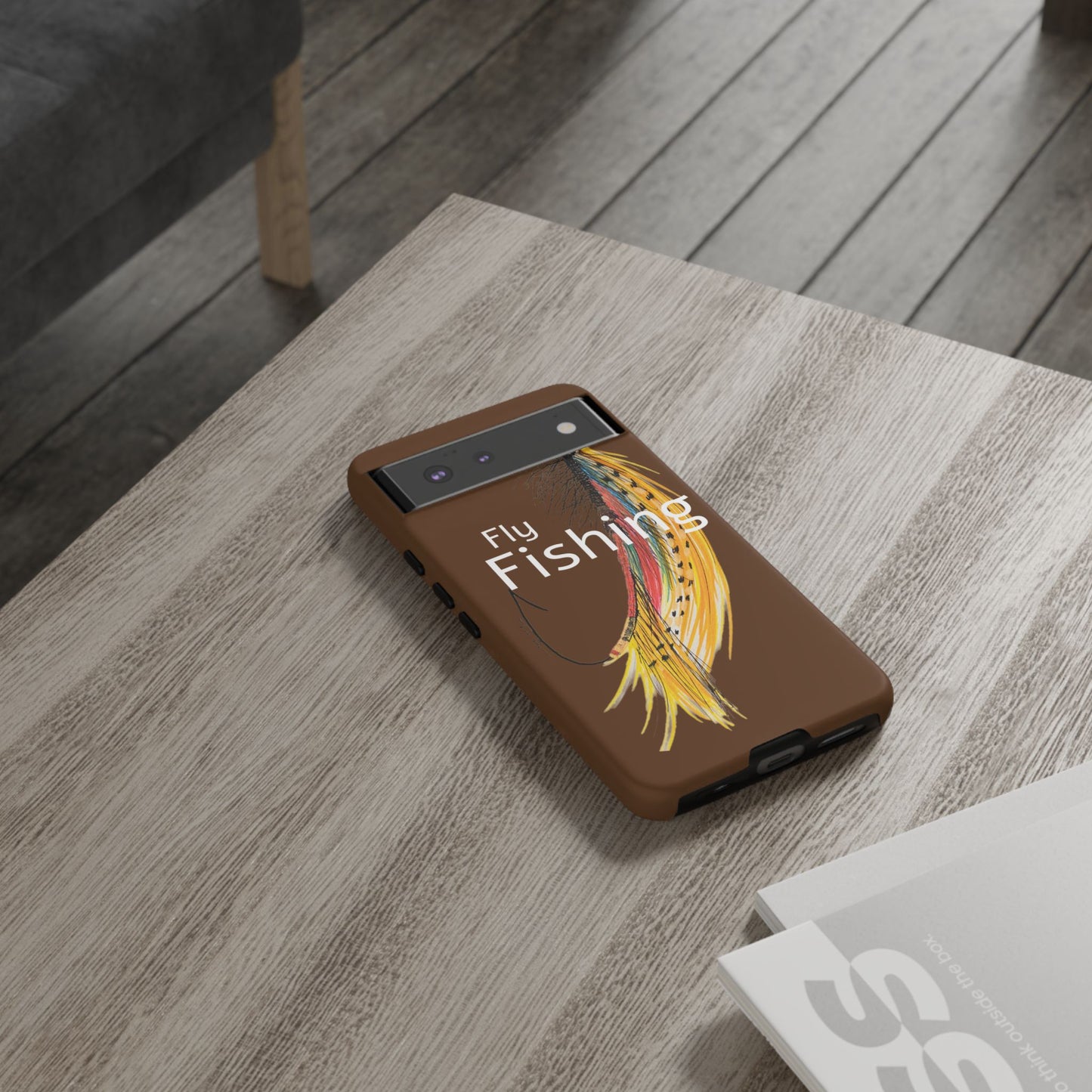 Fly Fishing Artsy Lure Tough Phone Cases