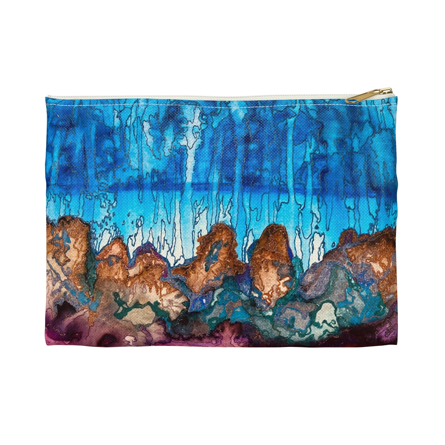 Desert Rain Artsy Accessory Pouch