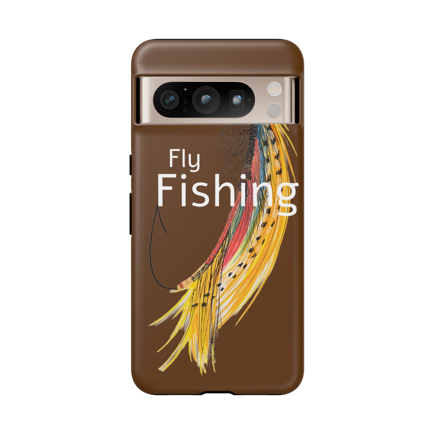 Fly Fishing Artsy Lure Tough Phone Cases