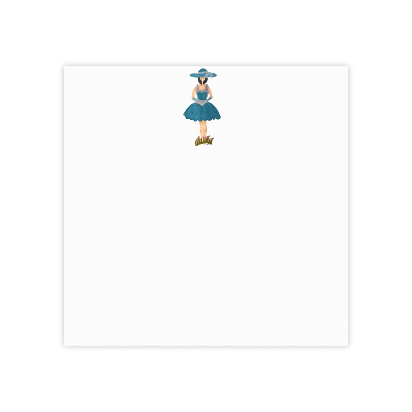 Charming Lady Post-it® Note Pads - Cute & Functional Sticky Notes