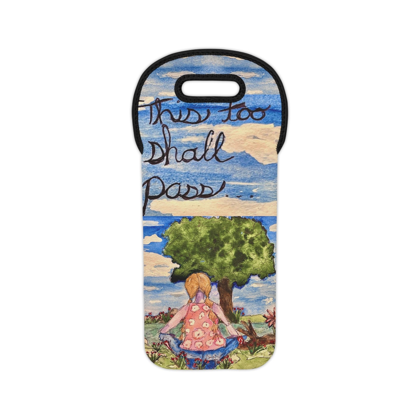 This Too Shall Pass Wine Tote Bag
