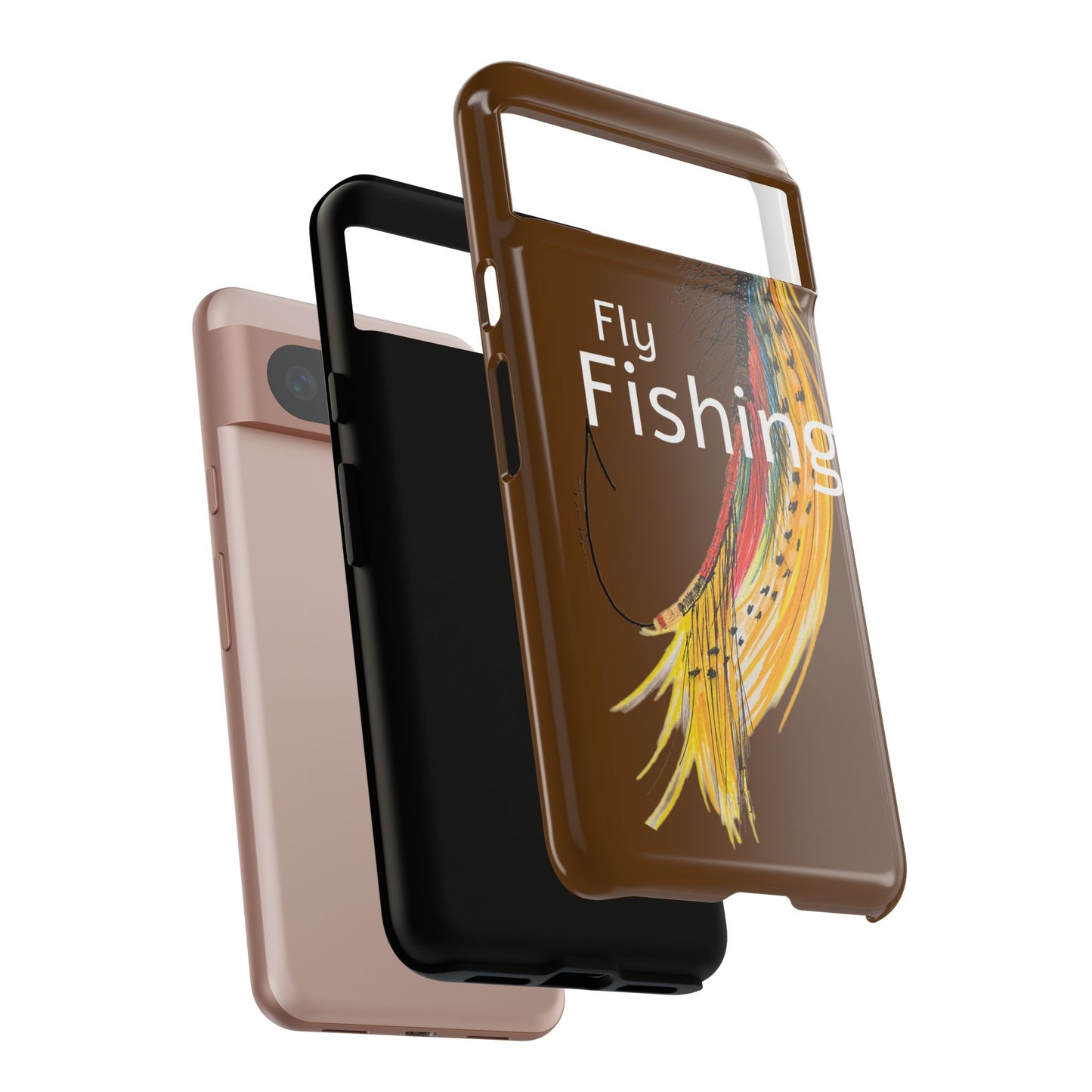 Fly Fishing Artsy Lure Tough Phone Cases