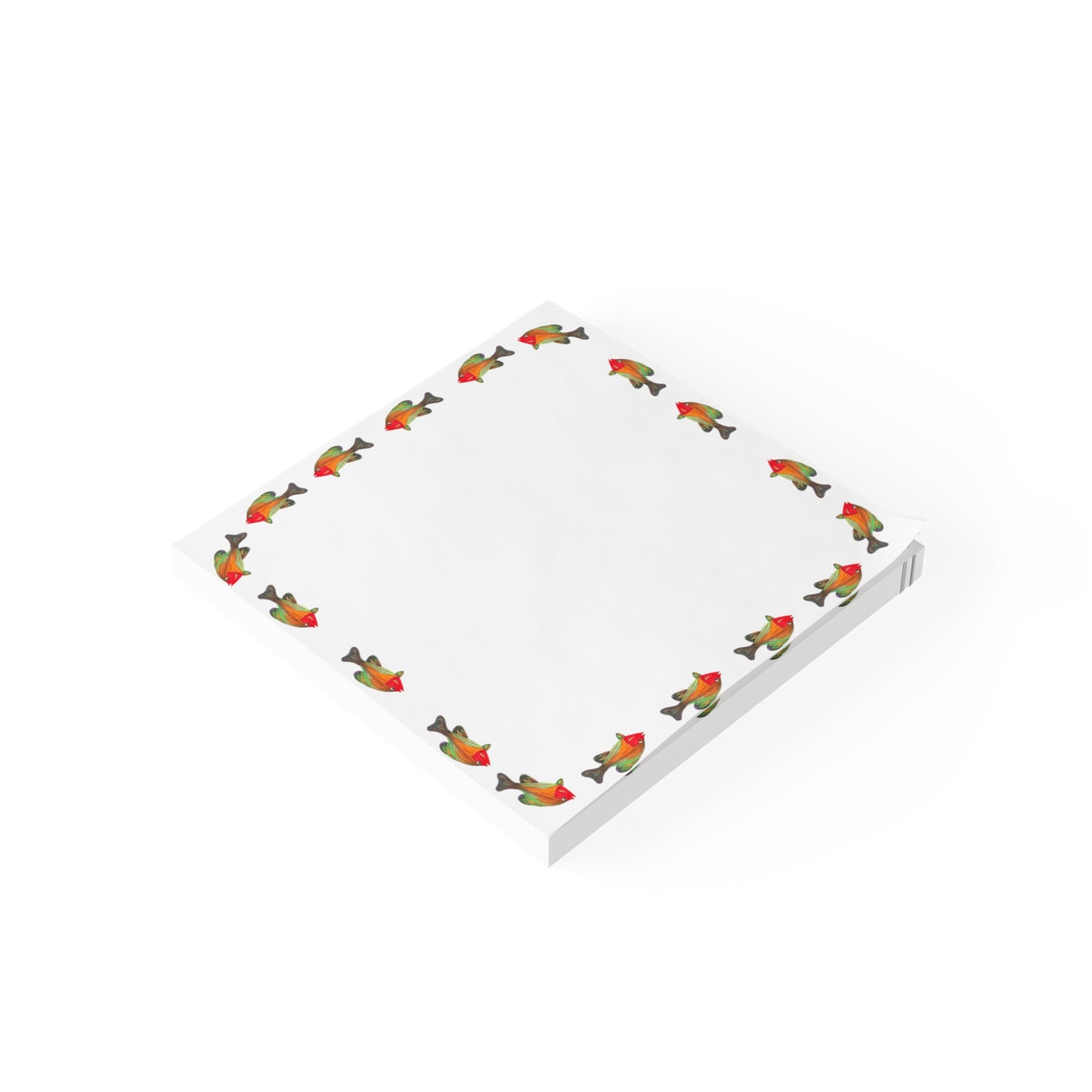 Colorful Fish-Themed Post-it® Note Pads - Perfect for Home or Office