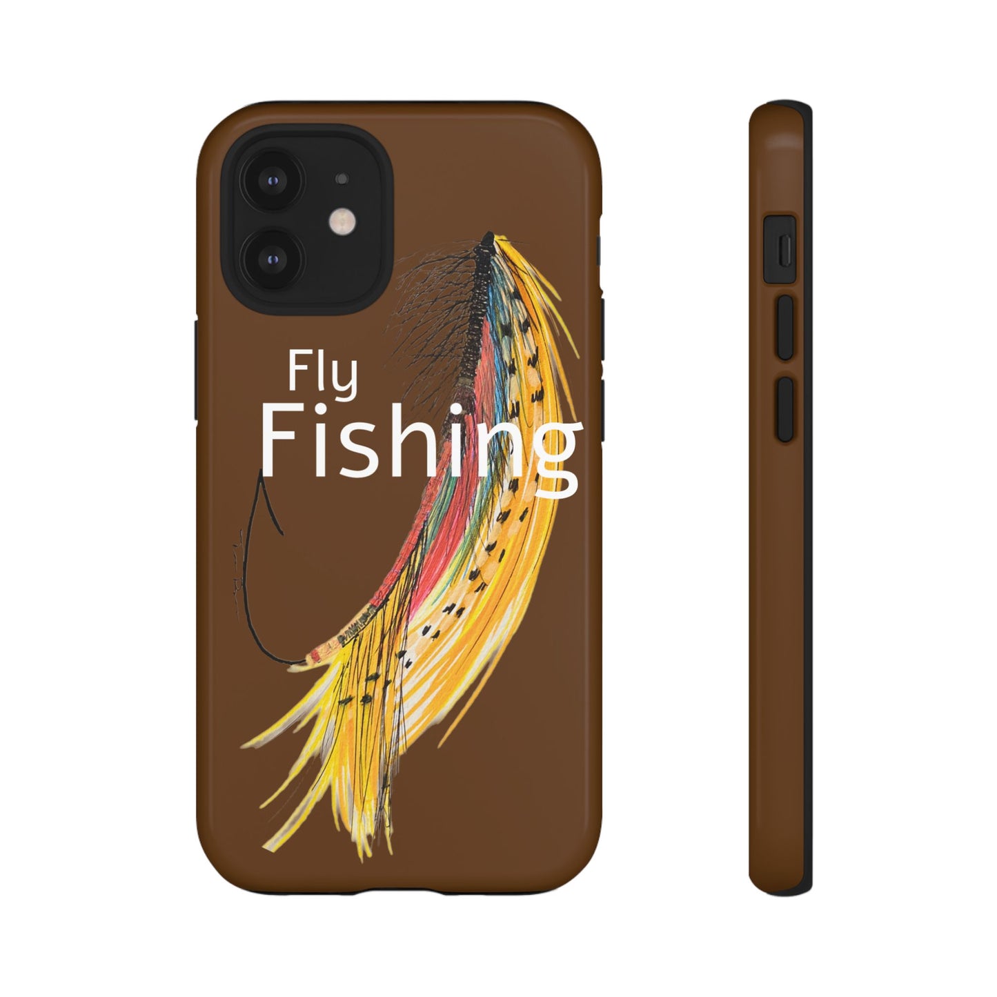 Fly Fishing Artsy Lure Tough Phone Cases