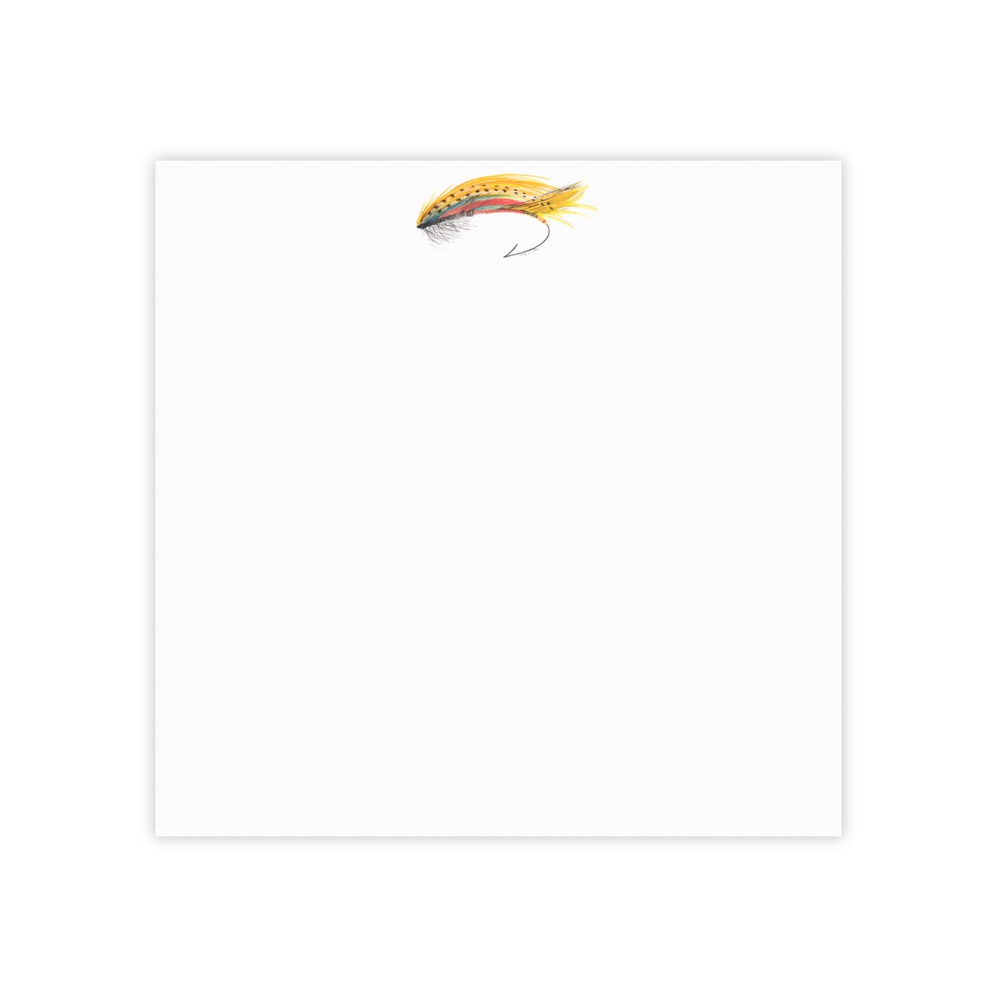 Fly Fishing-Themed Post-it® Note Pads - Perfect for Anglers and Outdoor Lovers
