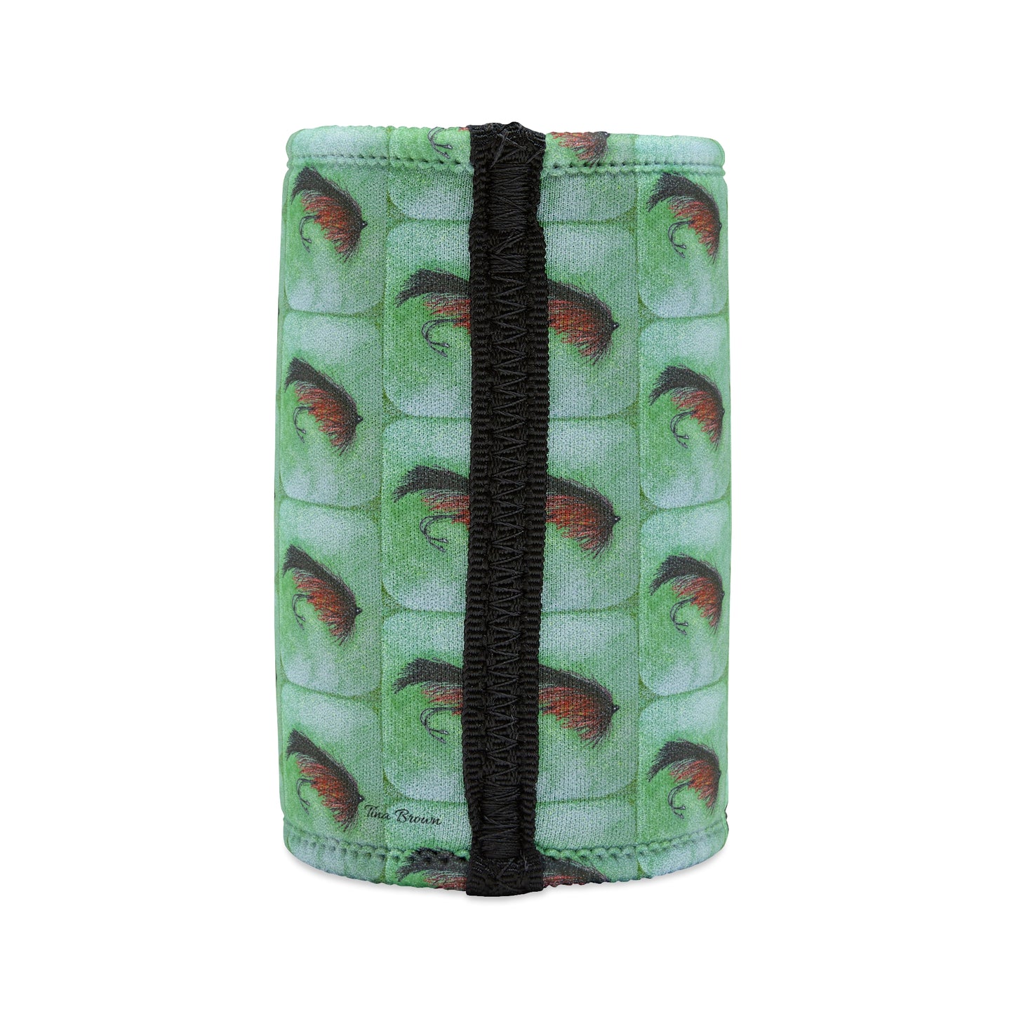 Copy of Green Fly Fish-Themed Stubby Cooler - Perfect for Fishermen