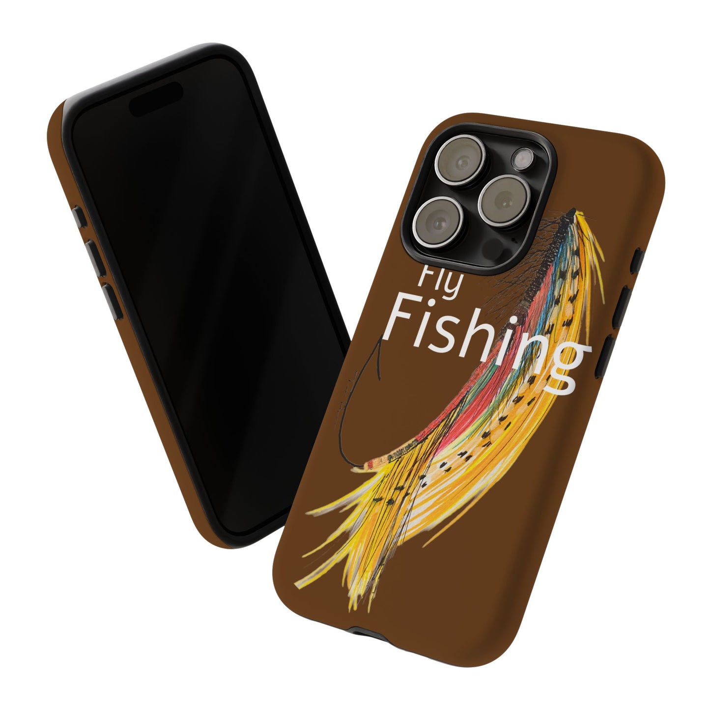 Fly Fishing Artsy Lure Tough Phone Cases