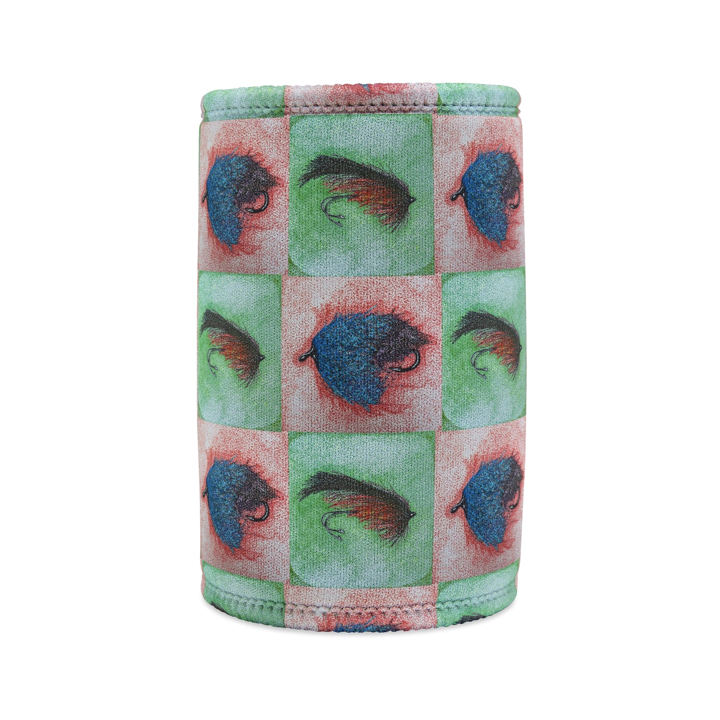 Copy of Wet & Dry Fly Fishing Lures Stubby Cooler - Gift for Fly Fishermen or Women