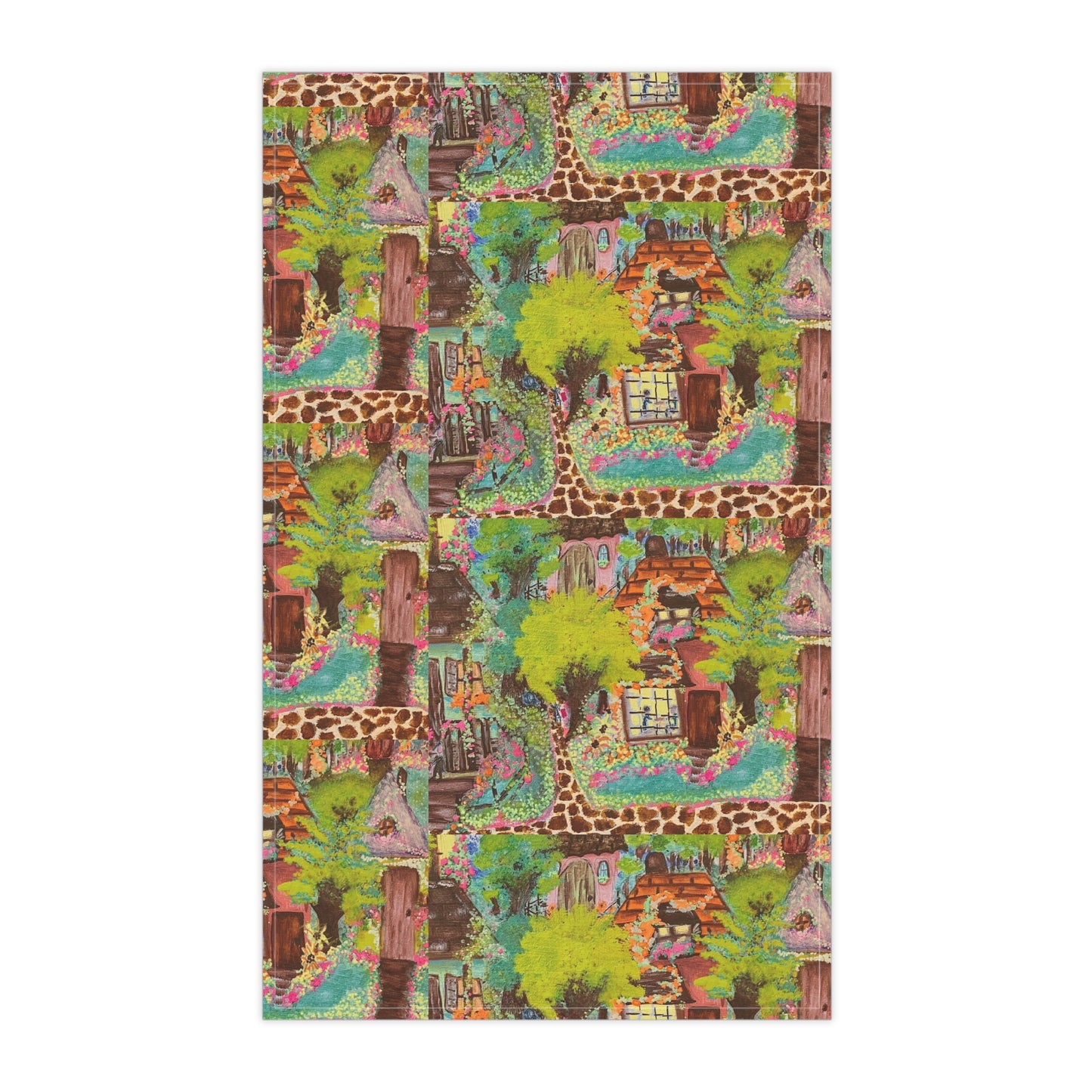 The Neighborhood Artsy Tea Towels (cotton, poly)