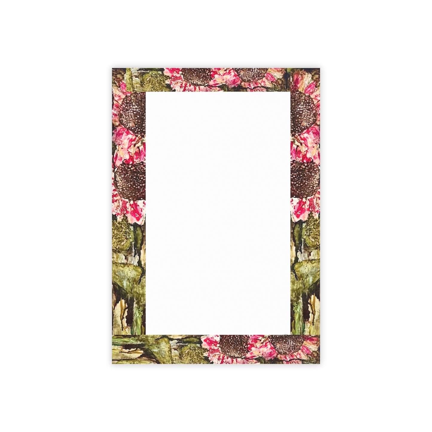 Sunflower Framed Note Pads - Stylish Sticky Notes for Home & Office