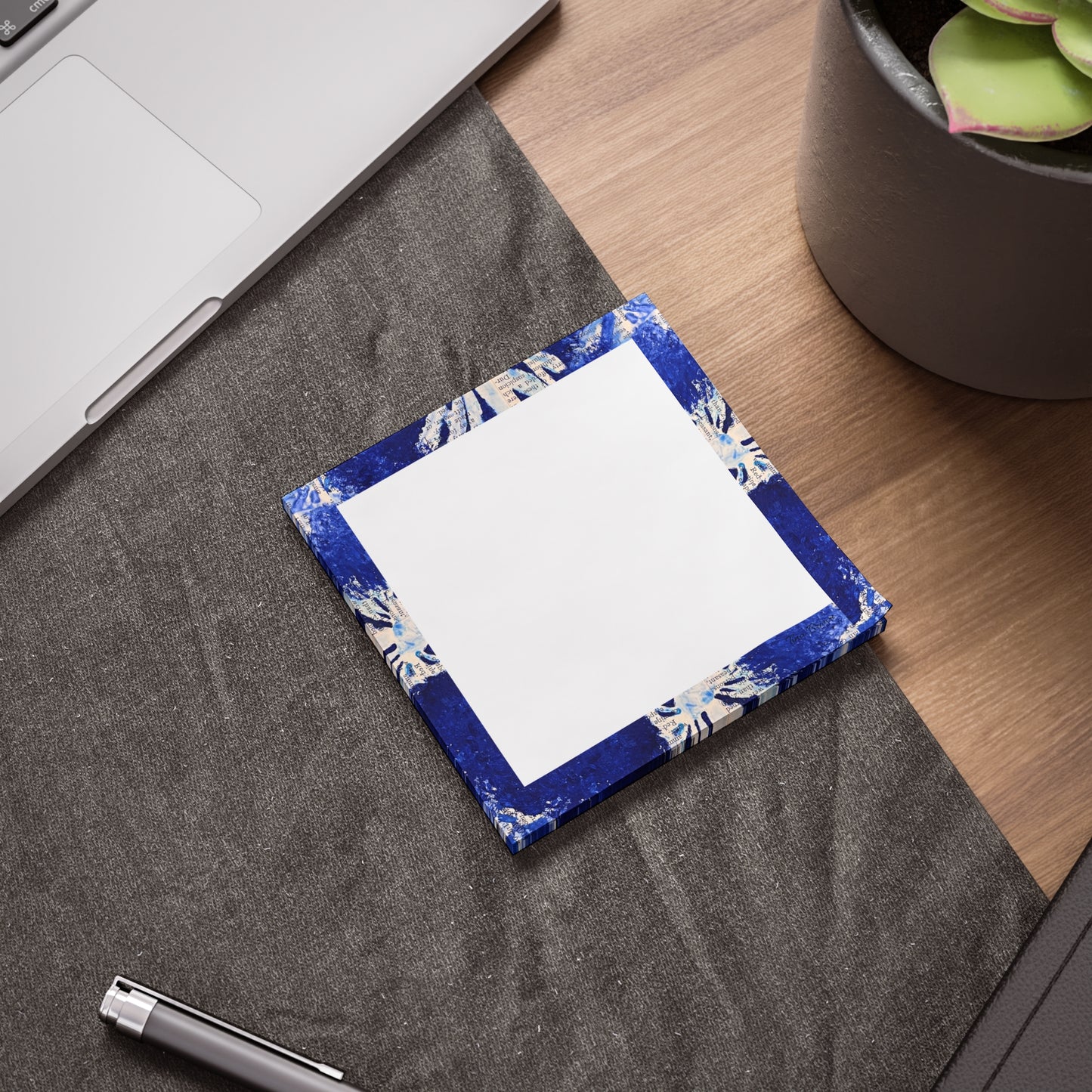 Blue Daisy Sticky Notes