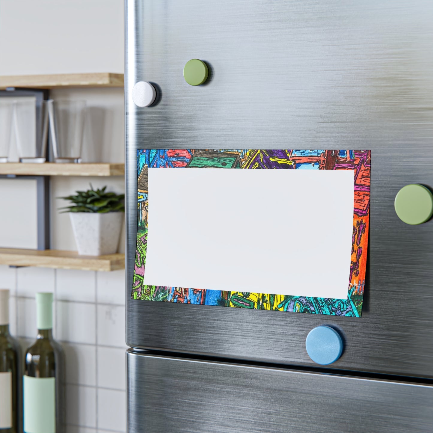 The Village Post-it® Note Pads -Artistic Posted Notes