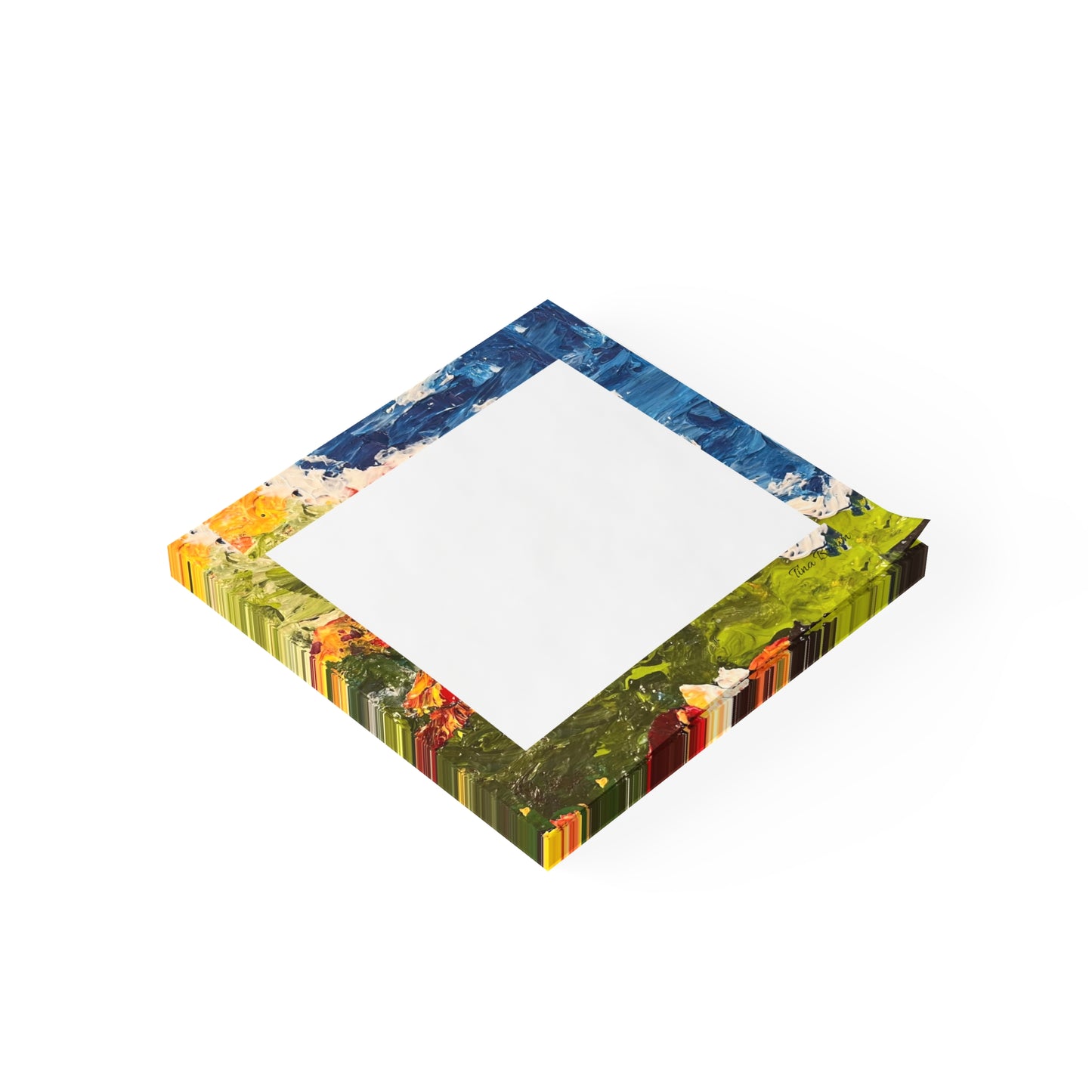 Ocean Cliffs Post-it® Note Pads - Vibrant Colorful Ocean Design