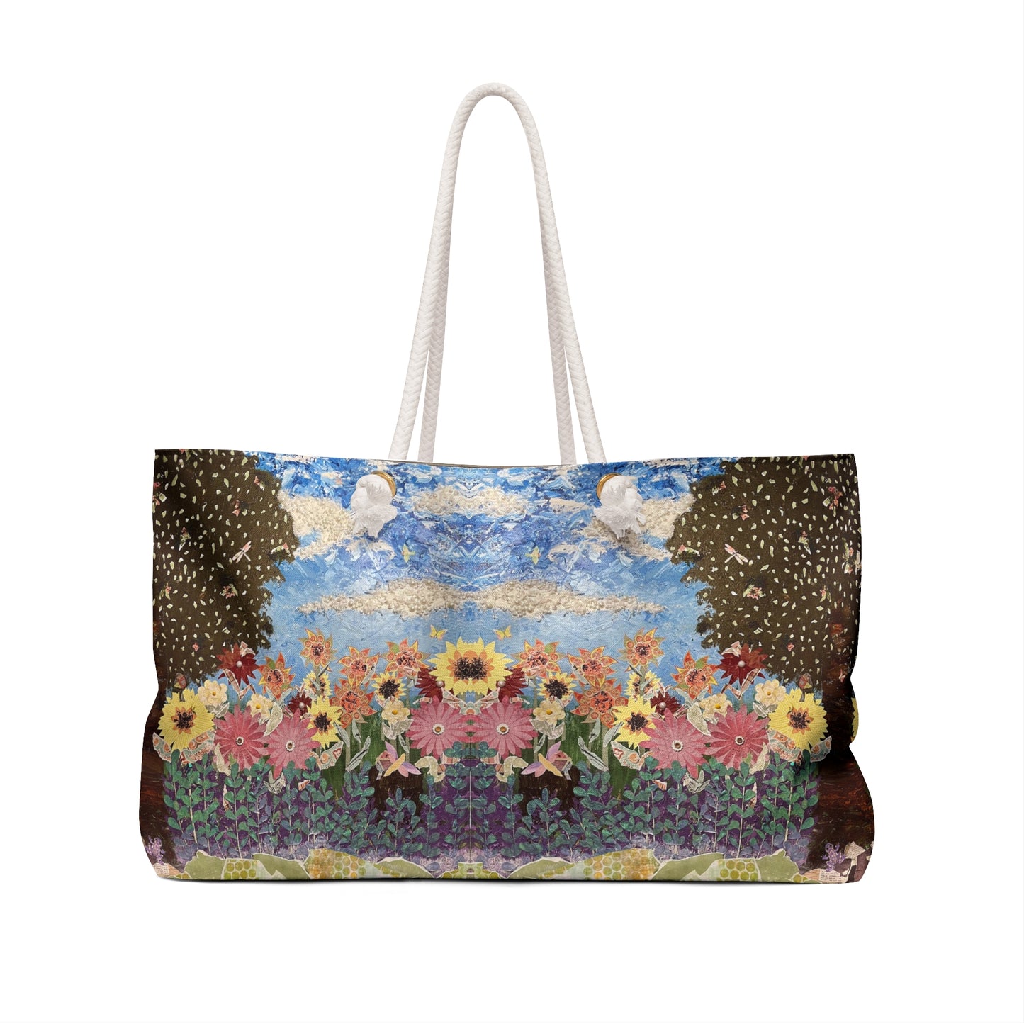 Spring Days Artsy Weekender Bag