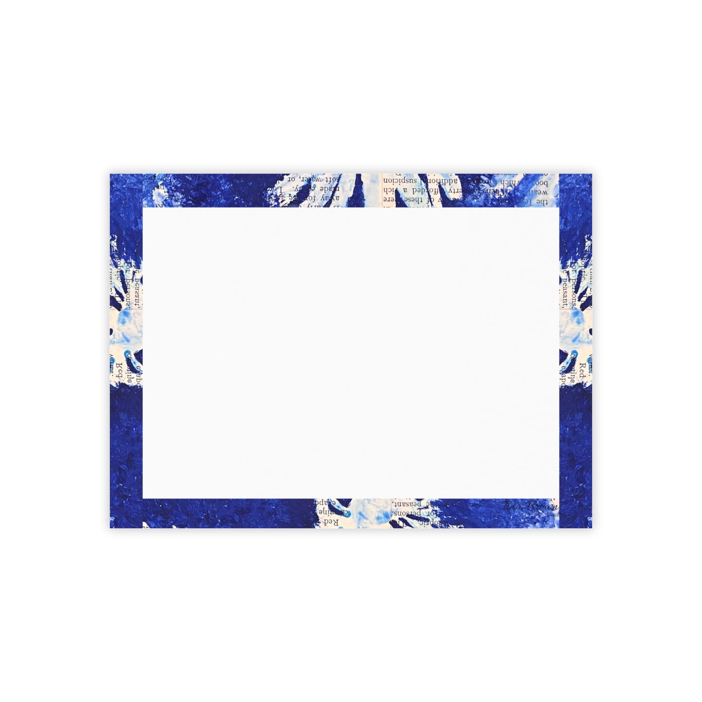 Blue Daisy Sticky Notes