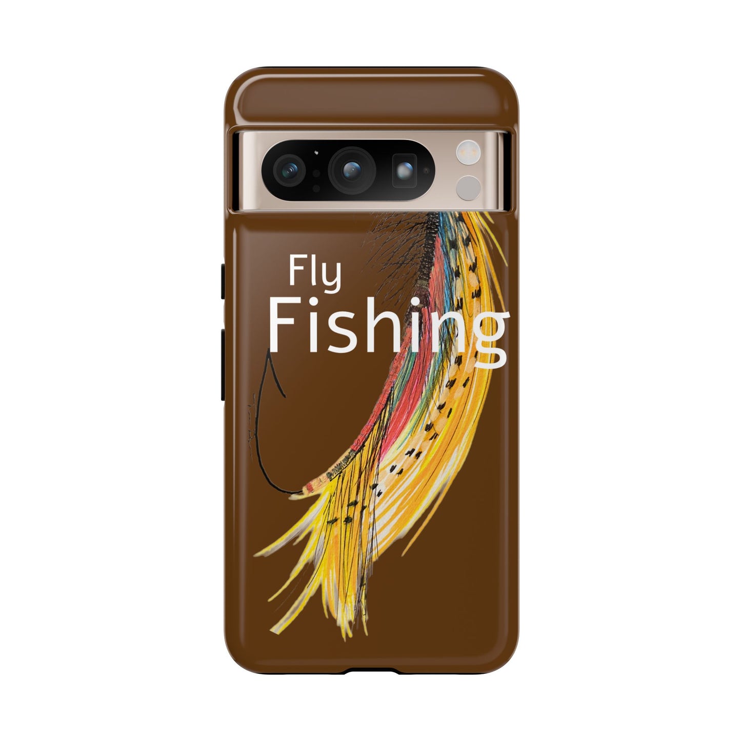 Fly Fishing Artsy Lure Tough Phone Cases