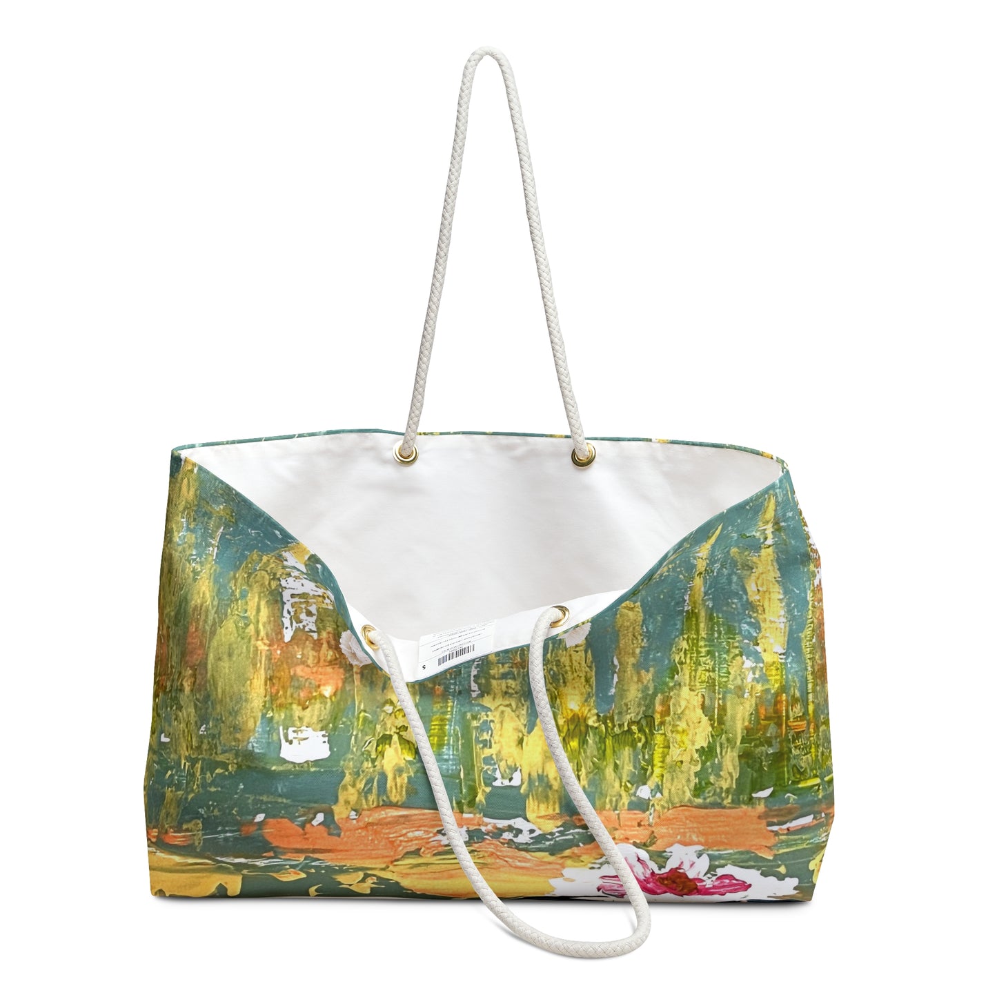 Lillies on the Water Weekender Bag