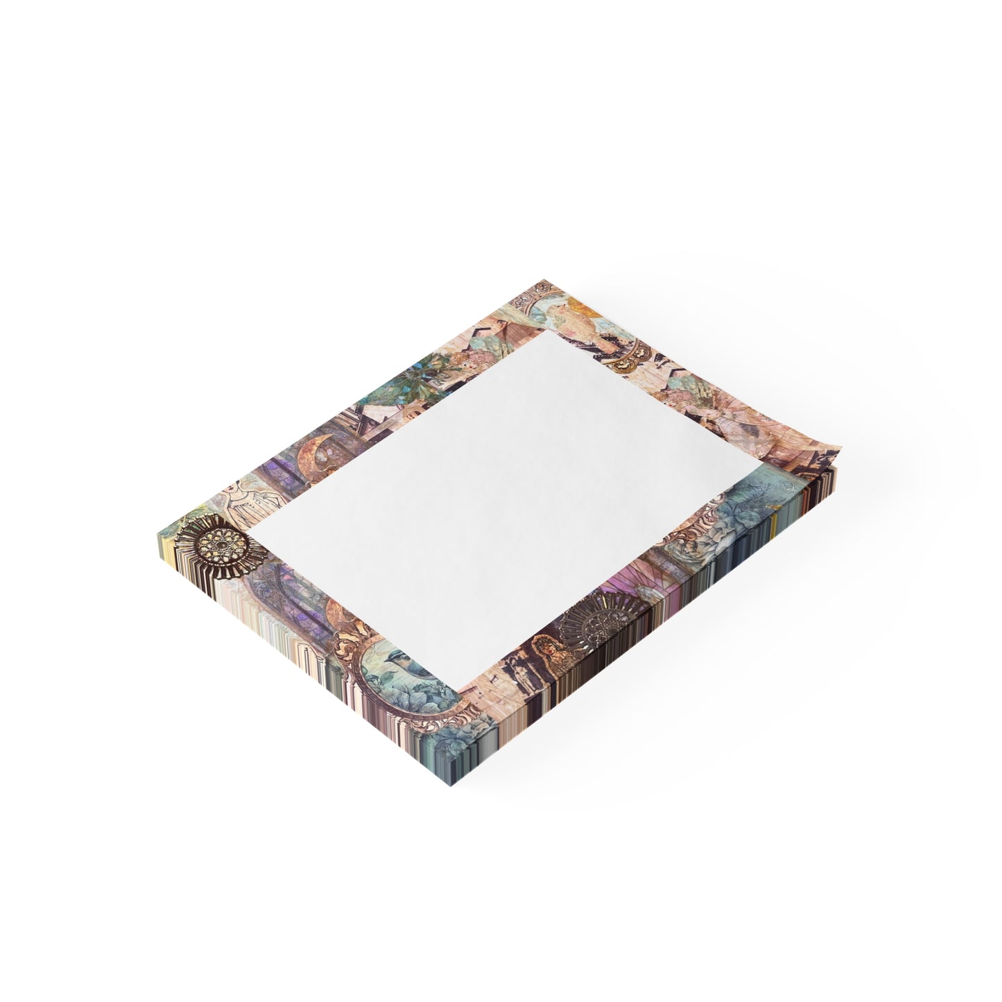 Victorian Purple Post-it® Note Pads with Vintage Design -