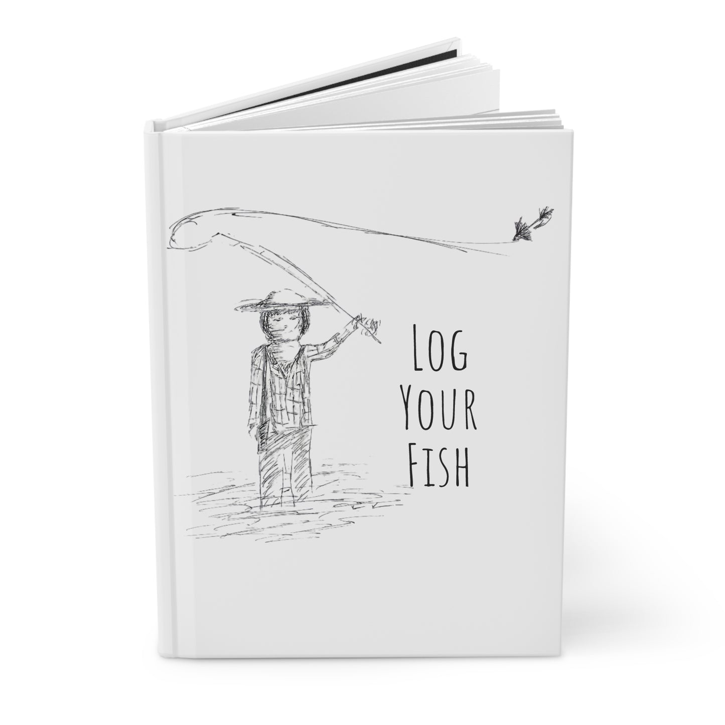 Fly Fishing Sketch Fishing Log Journal