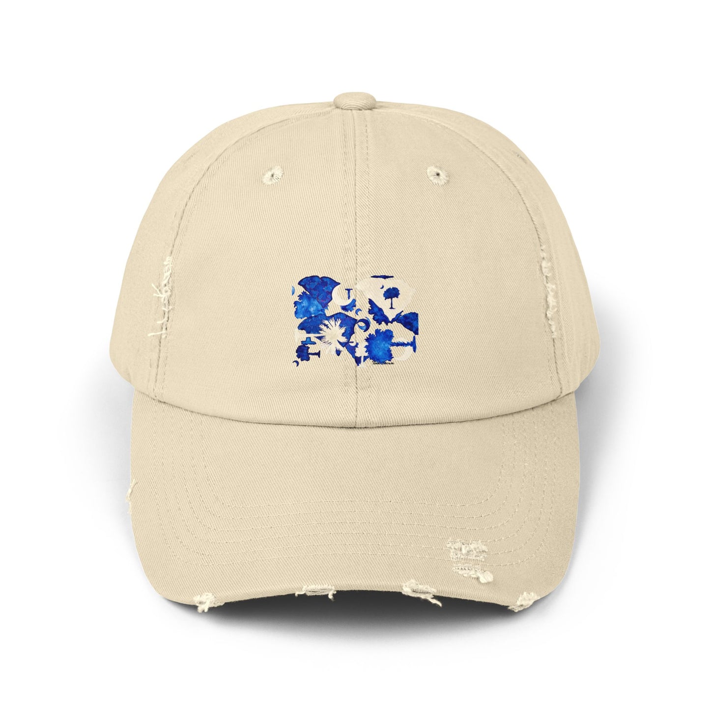 South Carolina Unisex Distressed Cap – Artist Tina Brown