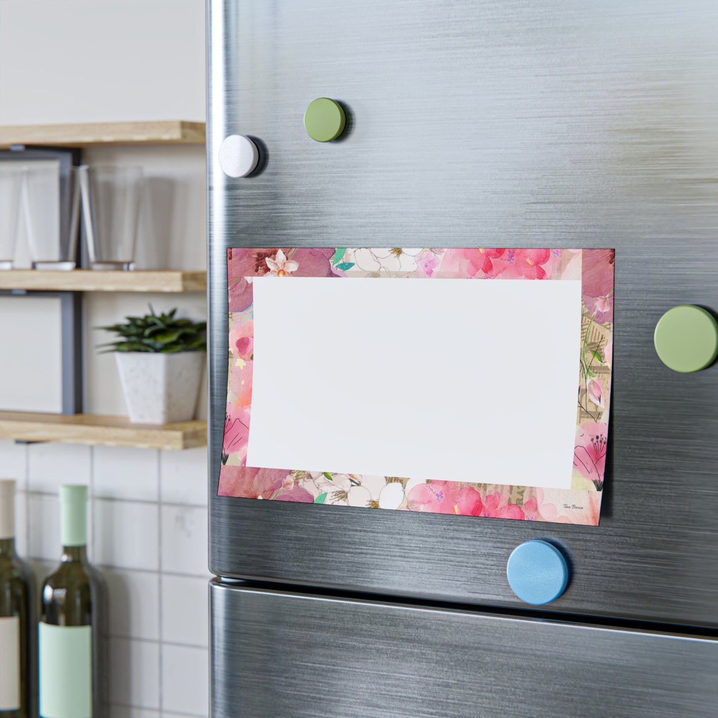 Pink Floral Post-it® Note Pads - Colorful Sticky Notepads for Home & Office