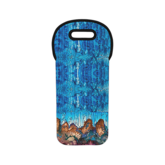 Rainy Days Wine Tote Bag