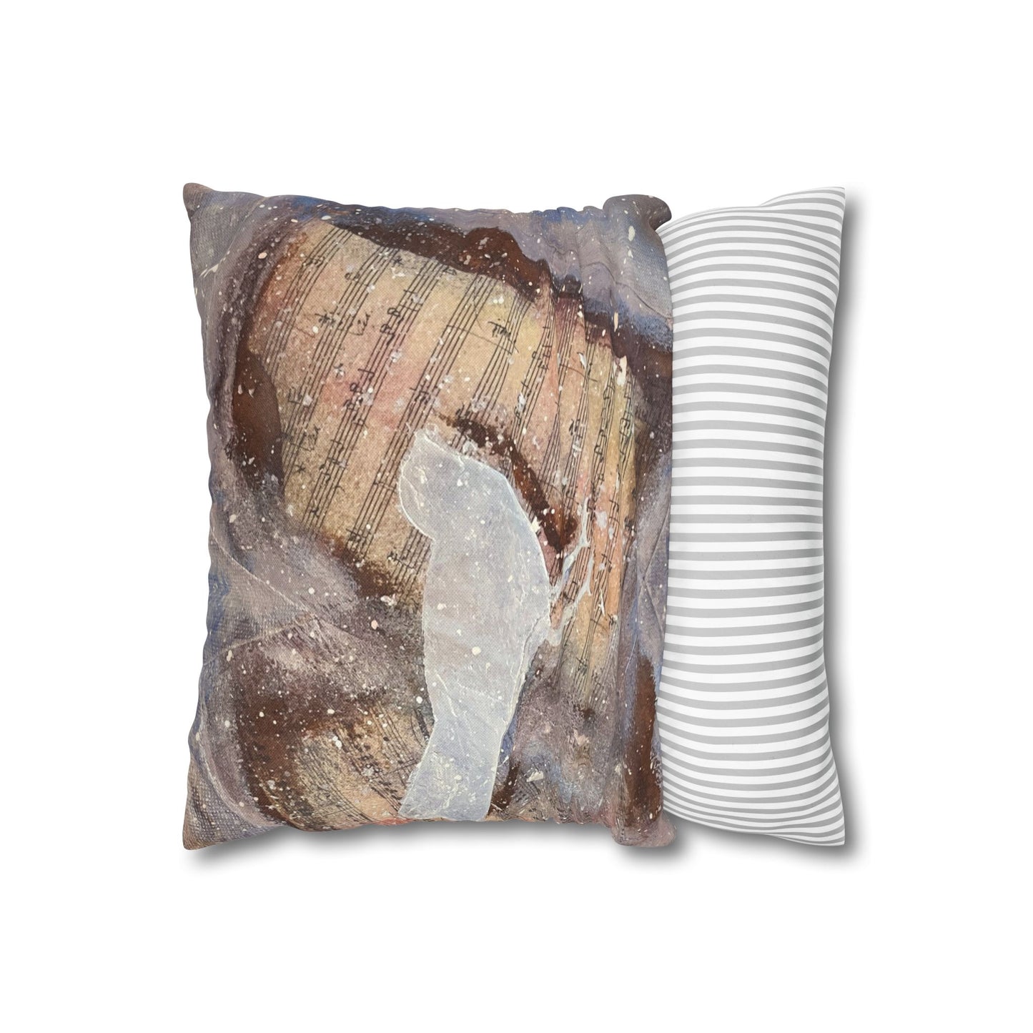 Whimsical Bird Pillowcase, Home Decor, Bird Lover Gift, Decorative Cushion Cover