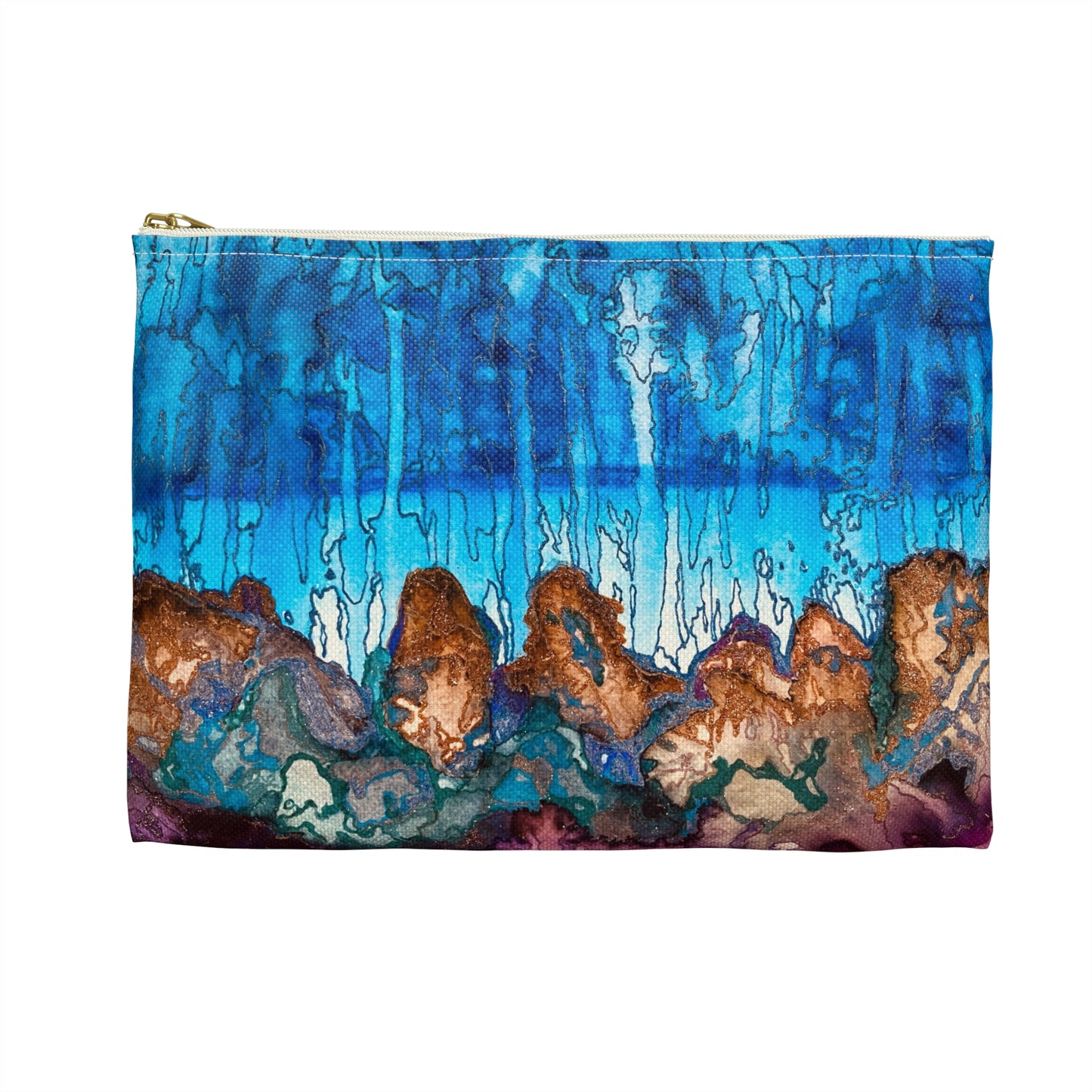 Desert Rain Artsy Accessory Pouch