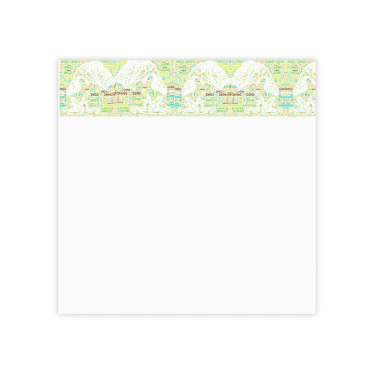 Bass Fishing Sticky Notes