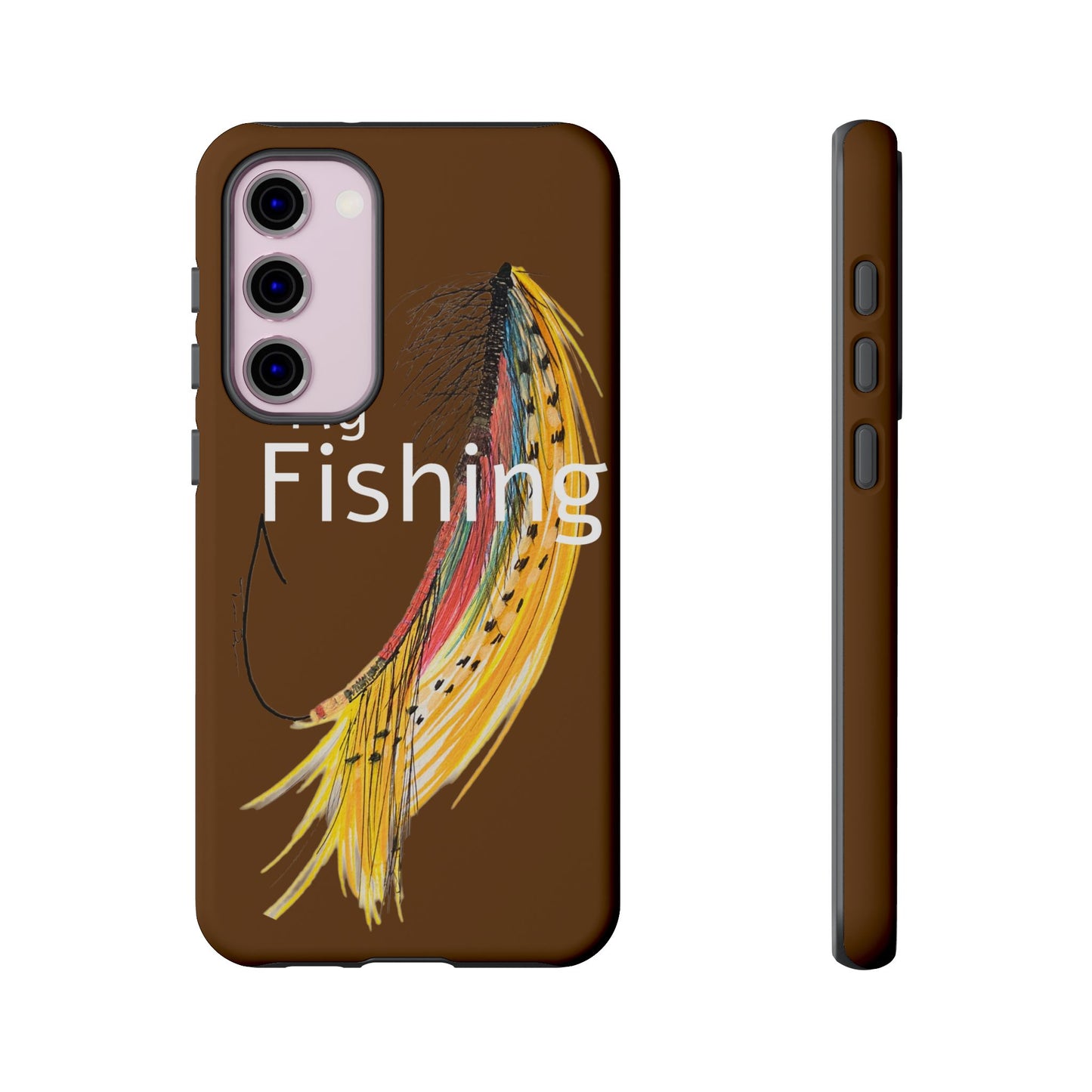 Fly Fishing Artsy Lure Tough Phone Cases