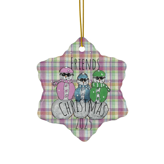 Ornaments, Friends Christmas 2025,  Gift for Friends, Collectors Ornament