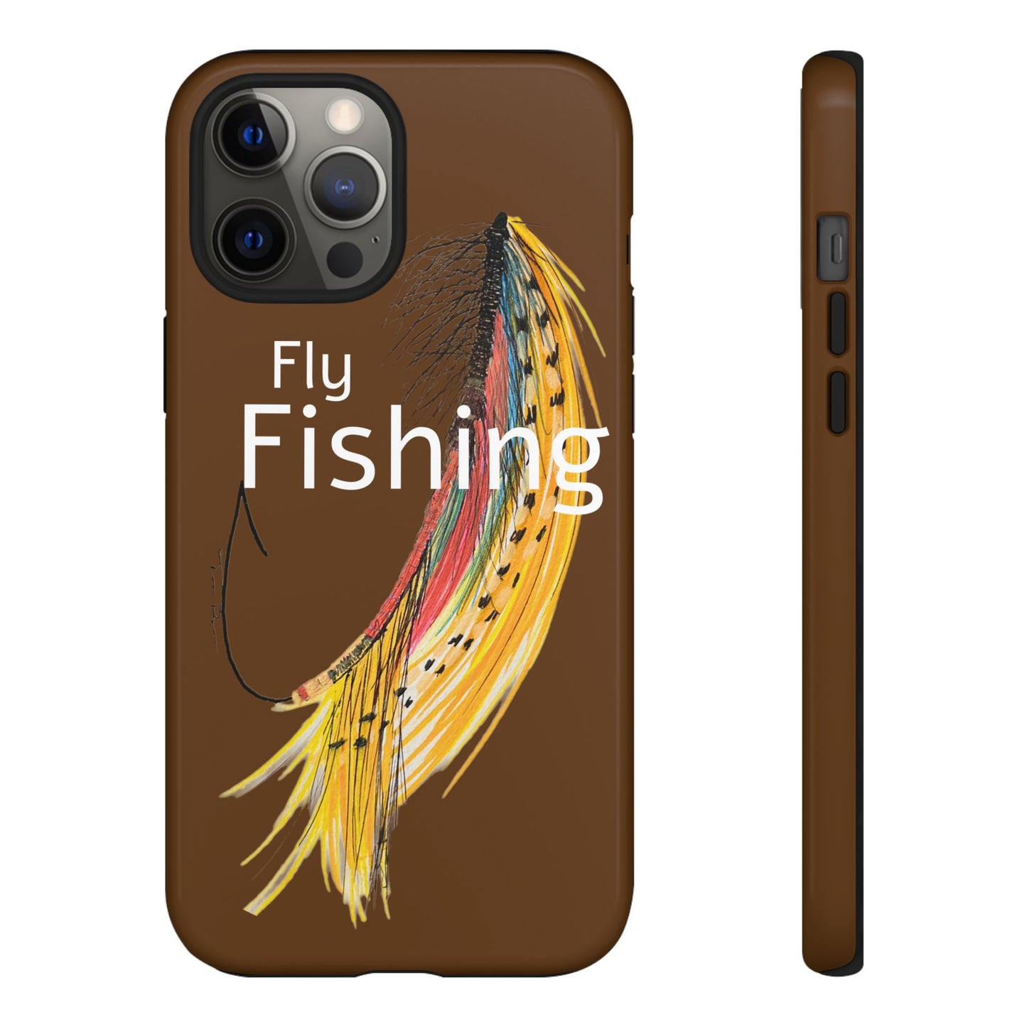 Fly Fishing Artsy Lure Tough Phone Cases