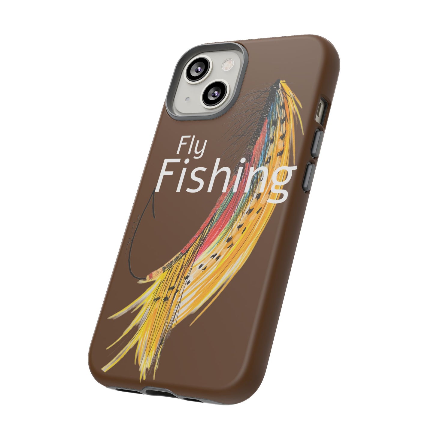 Fly Fishing Artsy Lure Tough Phone Cases