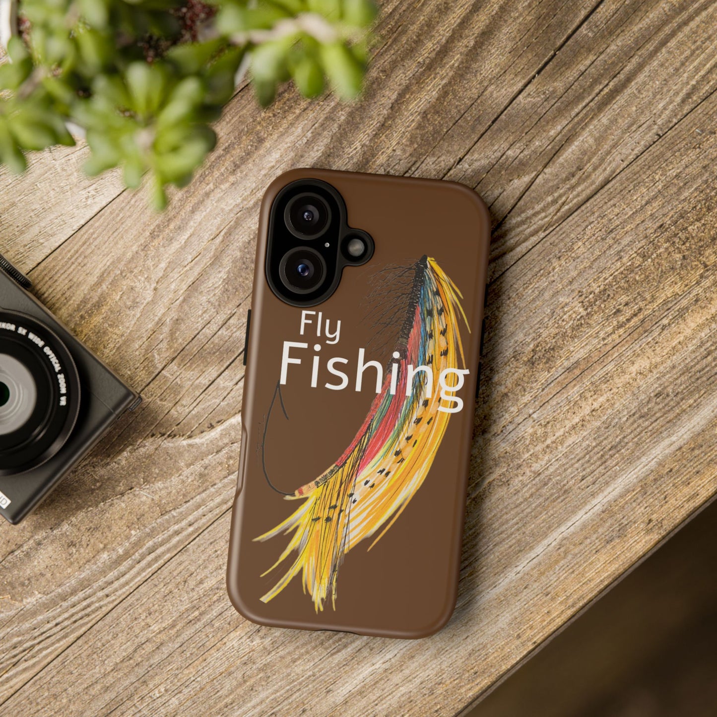 Fly Fishing Artsy Lure Tough Phone Cases