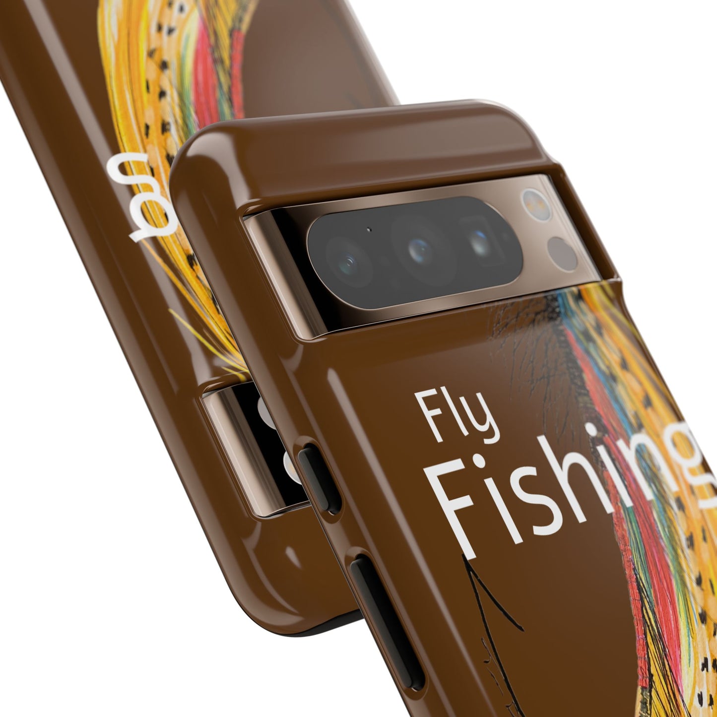 Fly Fishing Artsy Lure Tough Phone Cases