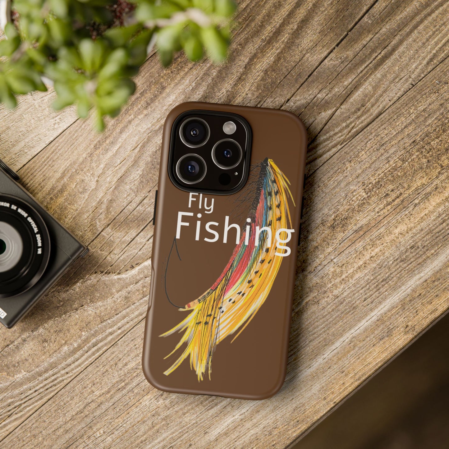 Fly Fishing Artsy Lure Tough Phone Cases