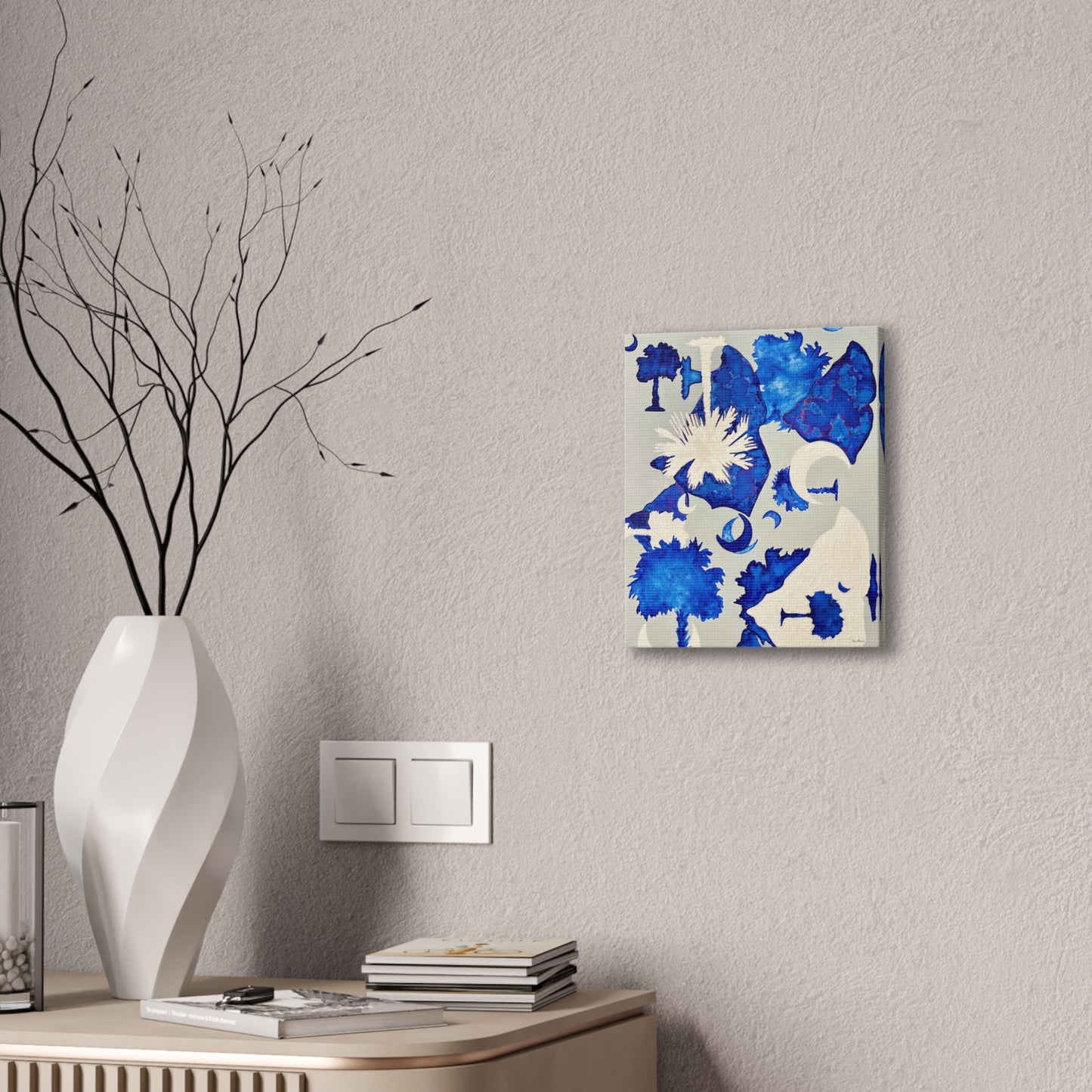 South Carolina Canvas Art Print - Artist Tina Brown