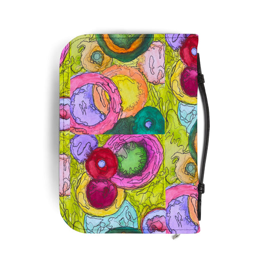 Vibrant Bible Cover, Colorful Christian Bookcase, Stylish Faith Journal, Unique Gift for Religious Friends, Church Accessory