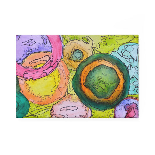 Colorful Abstract Magnets