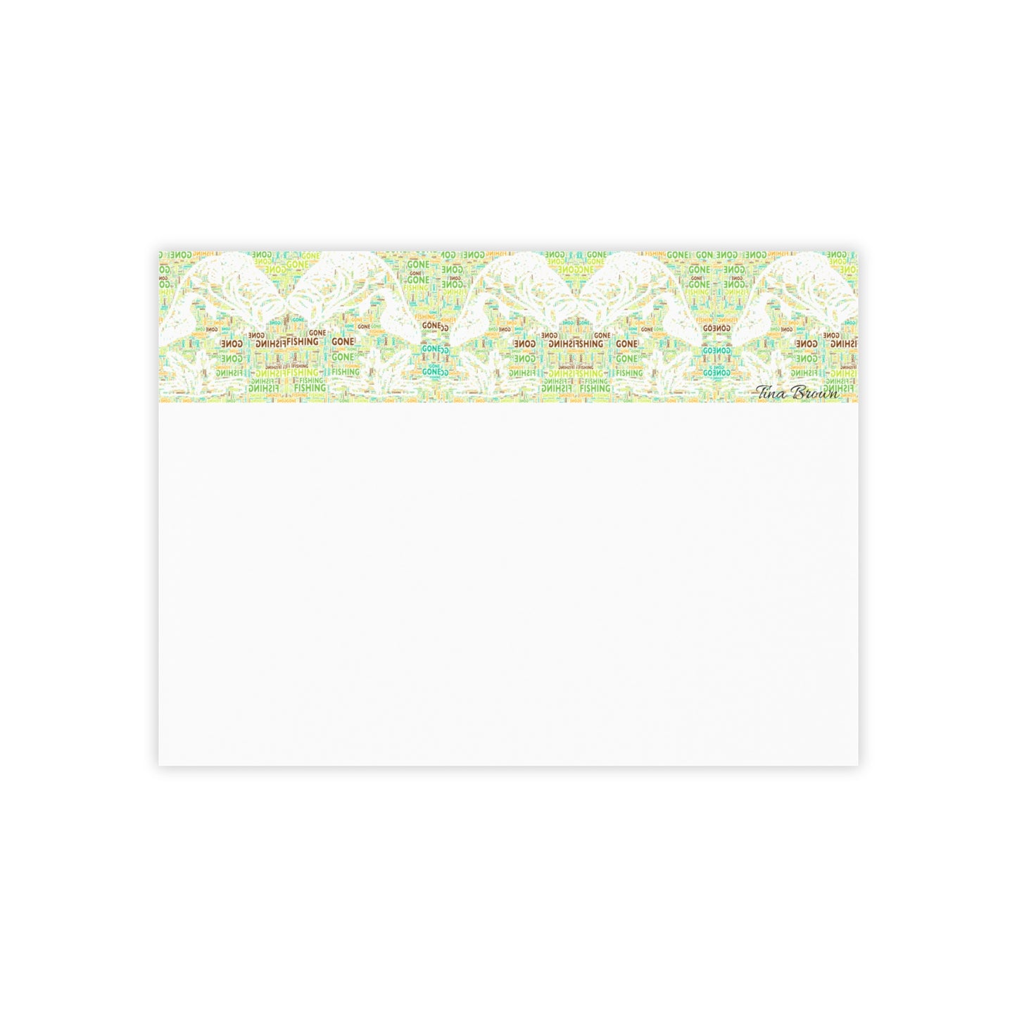 Bass Fishing Sticky Notes