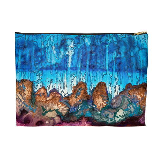 Desert Rain Artsy Accessory Pouch