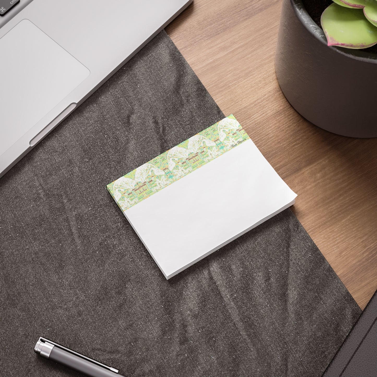 Bass Fishing Sticky Notes