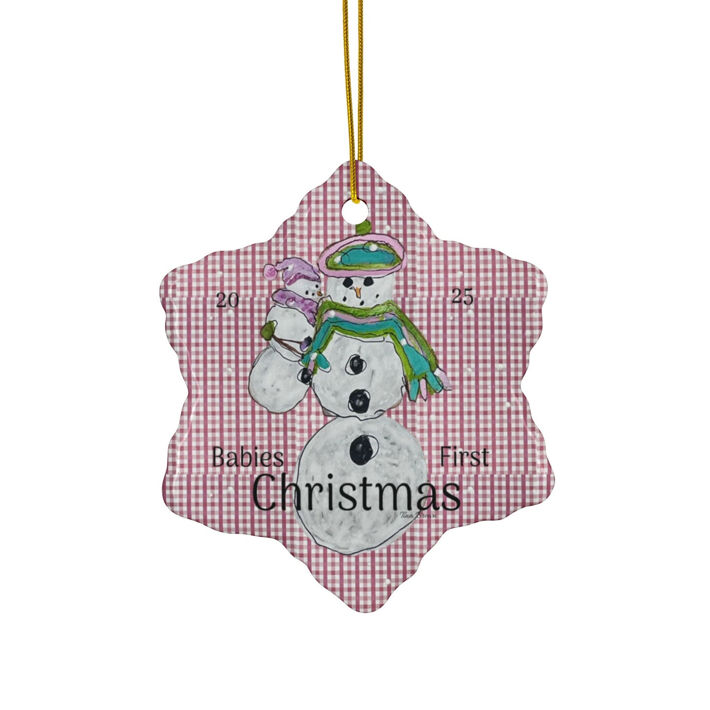 Ornaments, First Christmas Keepsake, Perfect Gift for New Parents, Snowman