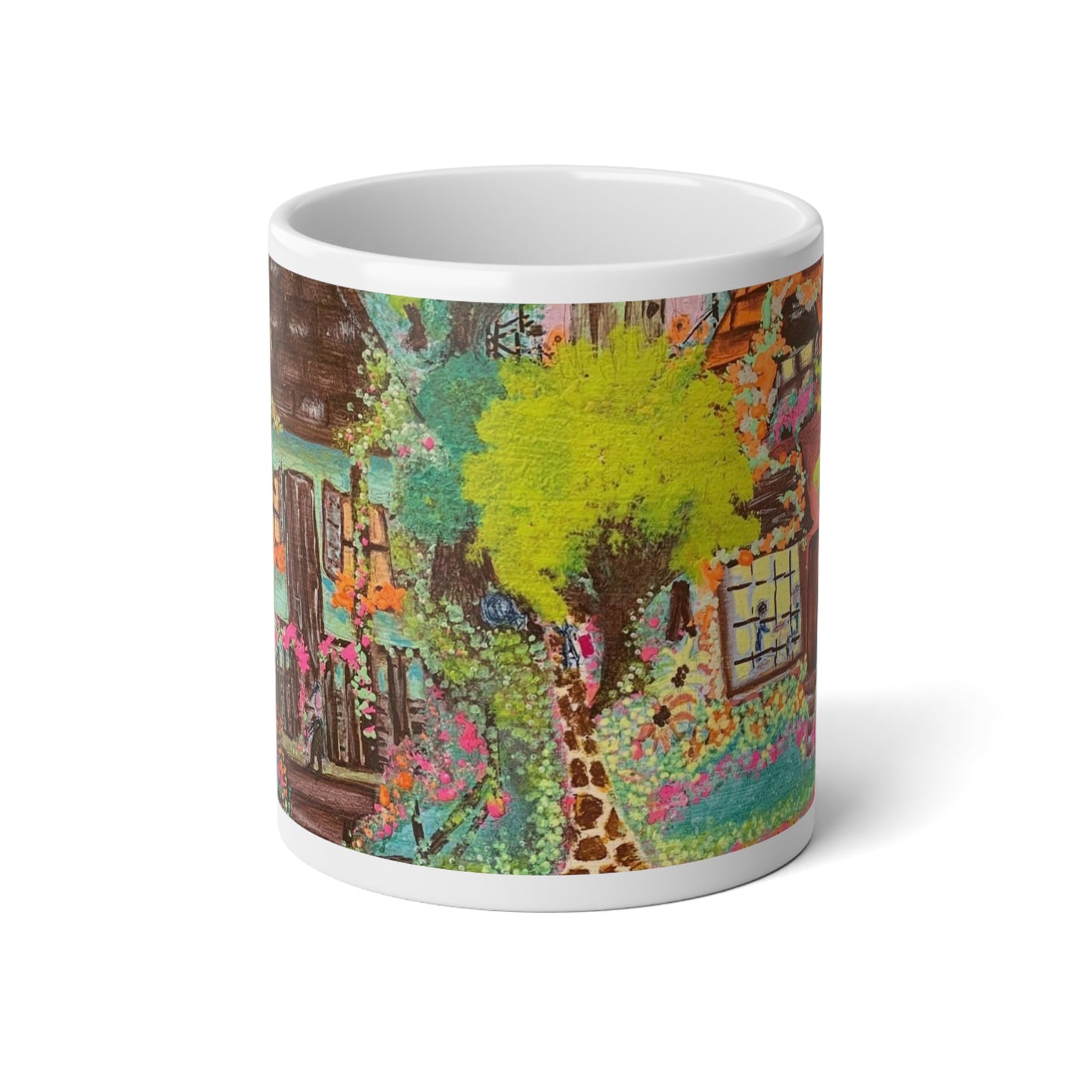 The Neighborhood Artsy Jumbo Mug, 20oz