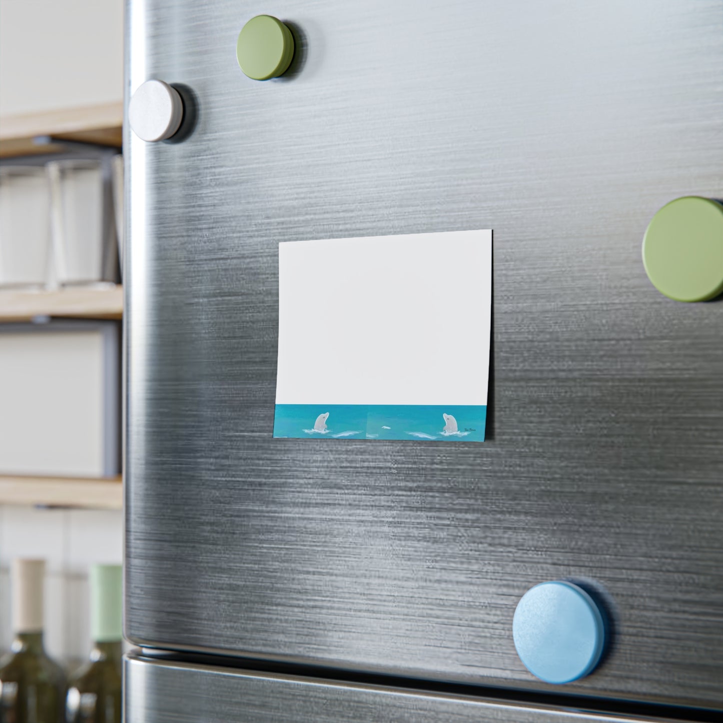 Ocean Dolphin Post-it® Note Pads - Perfect for Coastal Lovers