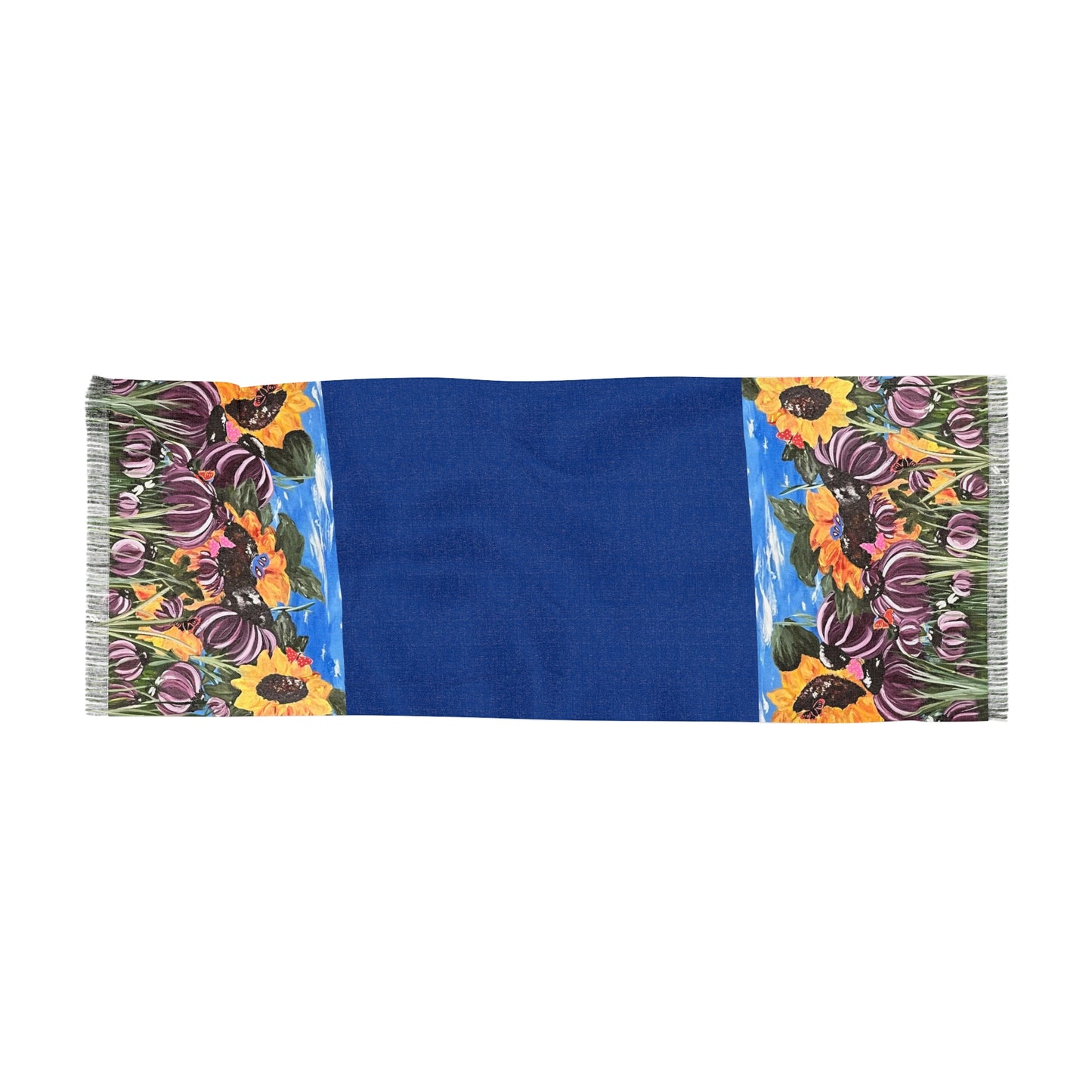 Floral Light Scarf - Perfect for Spring and Summer Fashion