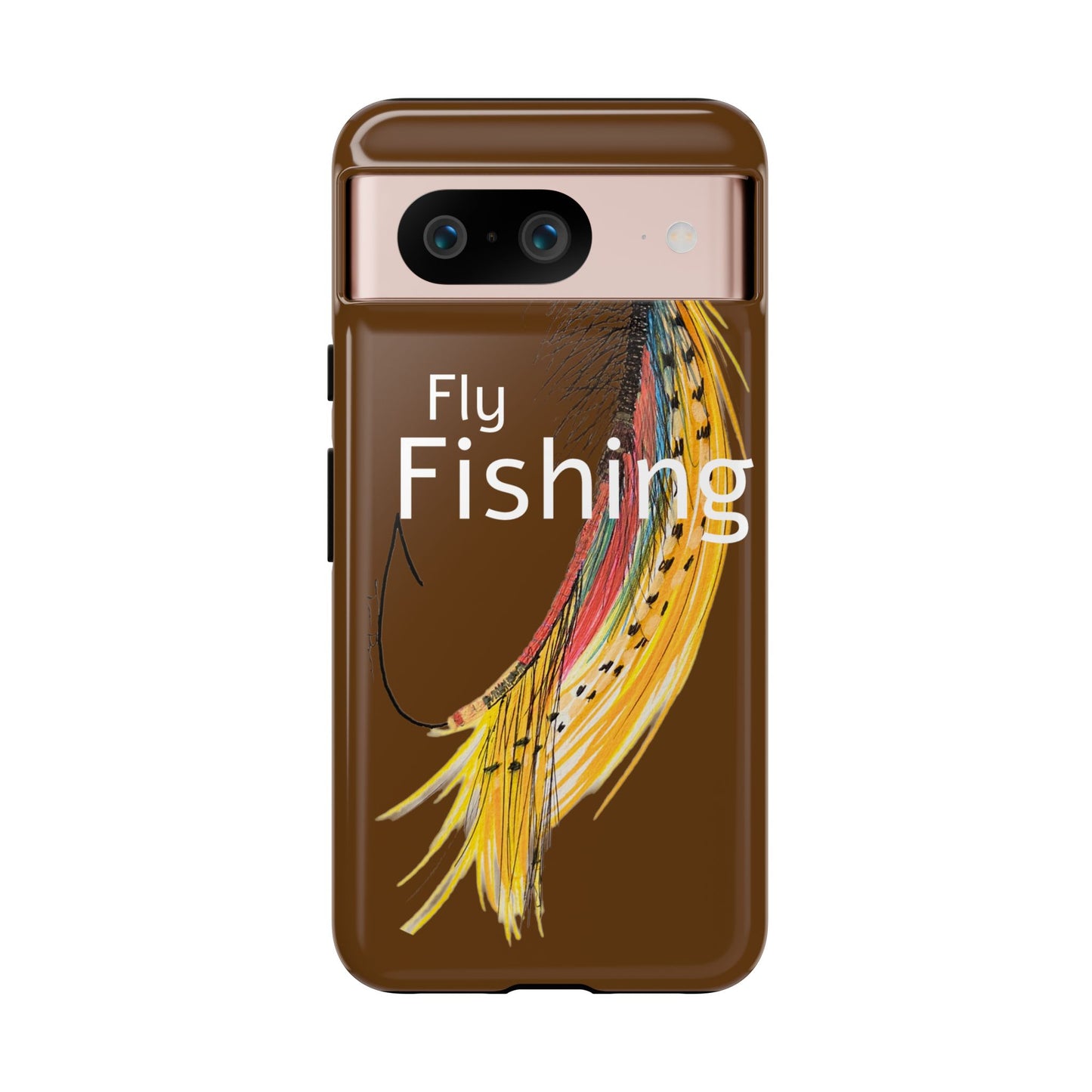 Fly Fishing Artsy Lure Tough Phone Cases