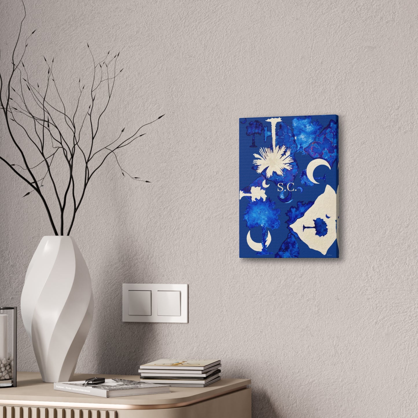 South Carolina Canvas Art Print