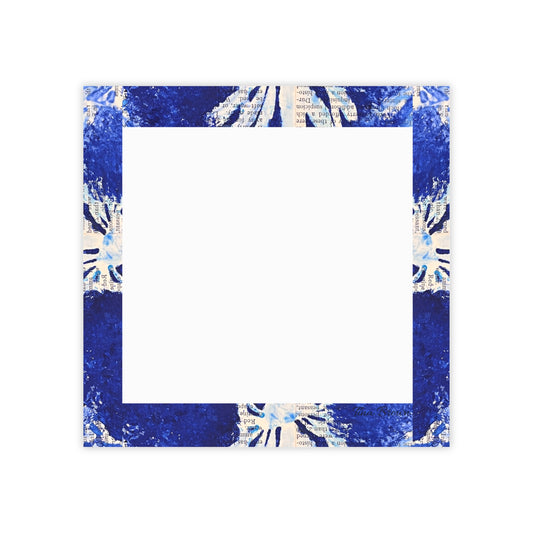 Blue Daisy Sticky Notes