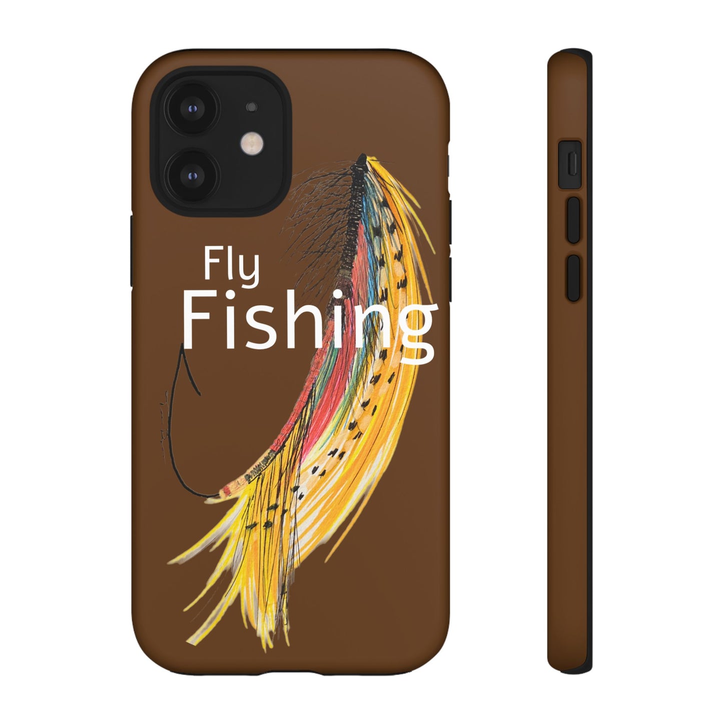 Fly Fishing Artsy Lure Tough Phone Cases